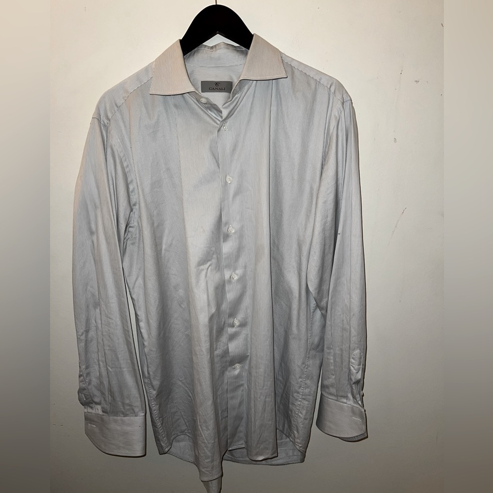Canali Button Down - image 1